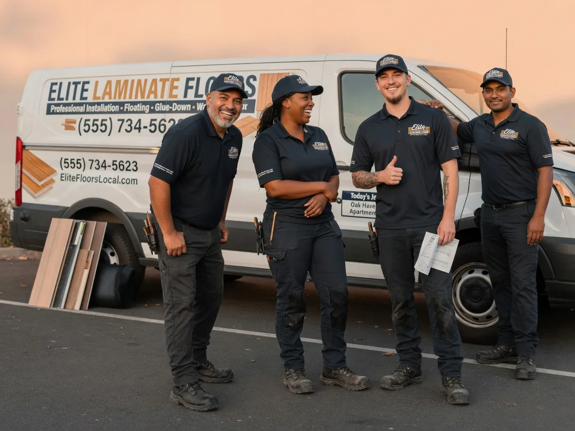 Laminate flooring installation company in Regent, ND